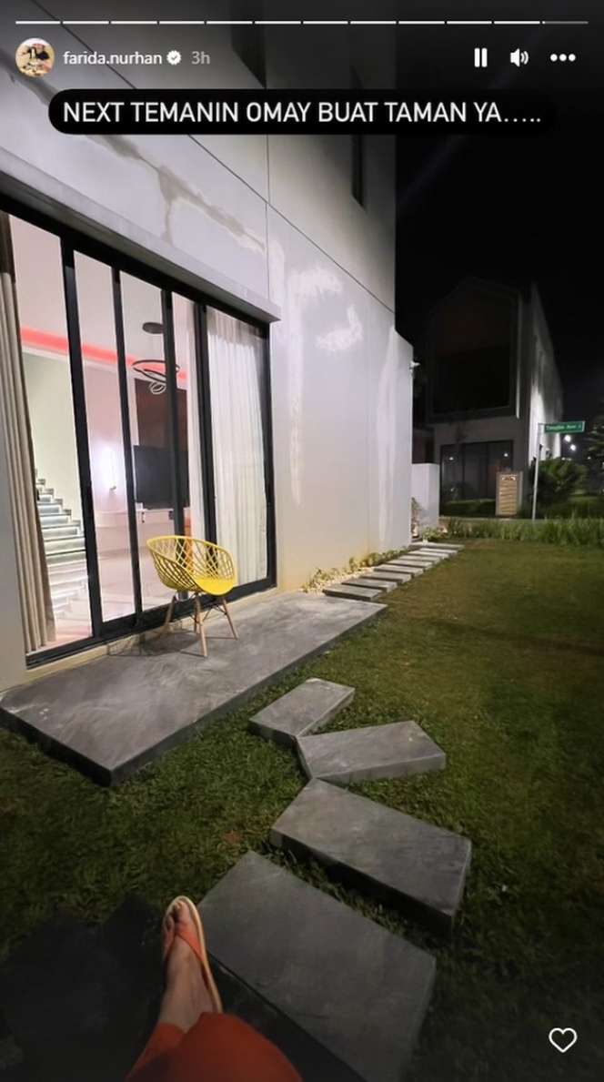 10 Potret Rumah Baru Farida Nurhan, Mantan TKW Sukses, Super Mewah Ngalahin Artis!