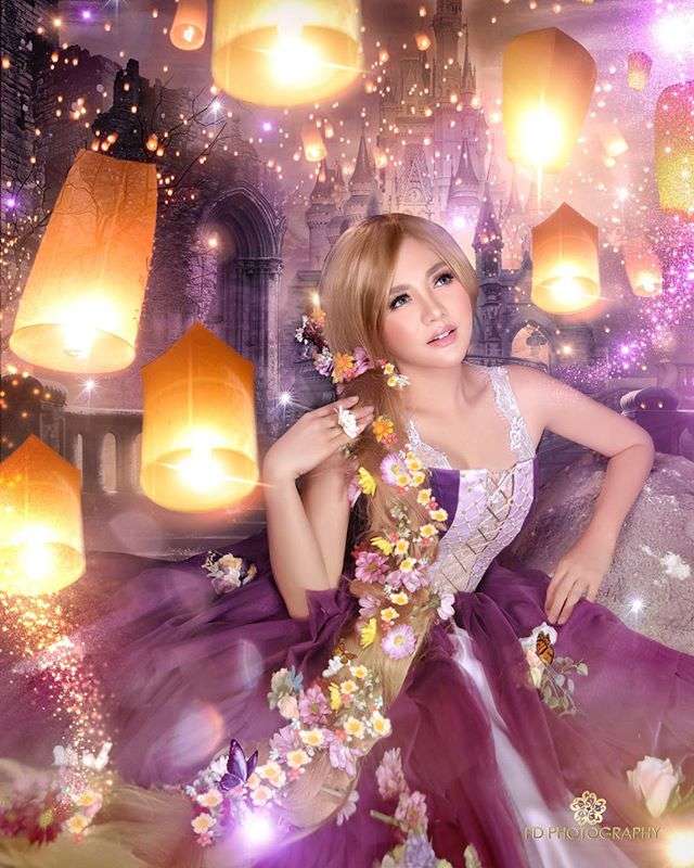 10 Gaya Artis Cosplay Jadi Princess Disney, Fuji Dipuji Bak Tinkerball di Dunia Nyata, Mirip Pol!