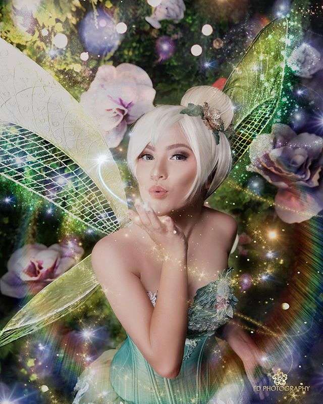 10 Gaya Artis Cosplay Jadi Princess Disney, Fuji Dipuji Bak Tinkerball di Dunia Nyata, Mirip Pol!