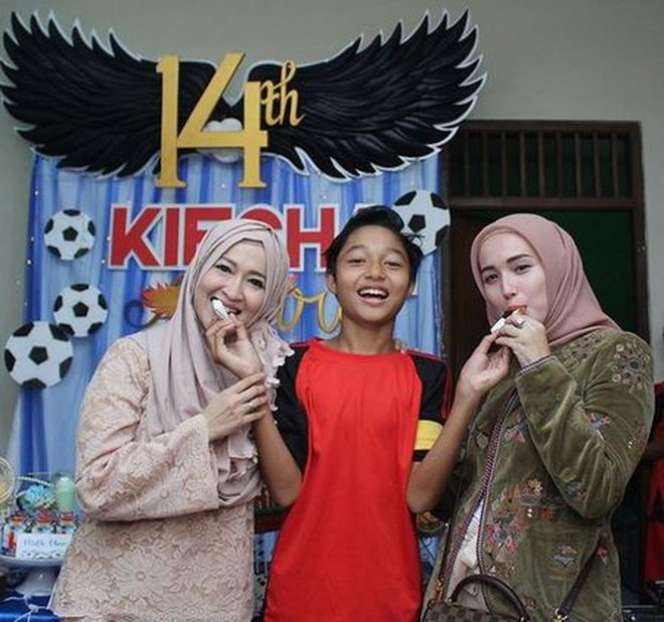 Potret Hubungan Sebenarnya Okie Agustina dan Adelia Istri Pasha Ungu yang Jarang Tersorot