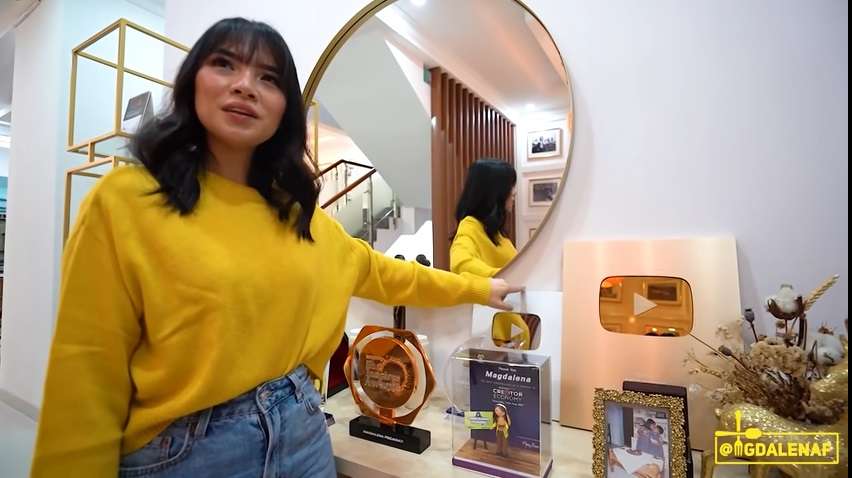 Potret Rumah Youtuber Magdalena Fridawati yang Viral Merasa Tak Dihargai Pemilik Resto, Desainnya Bikin Betah, Ada Basement Khusus!