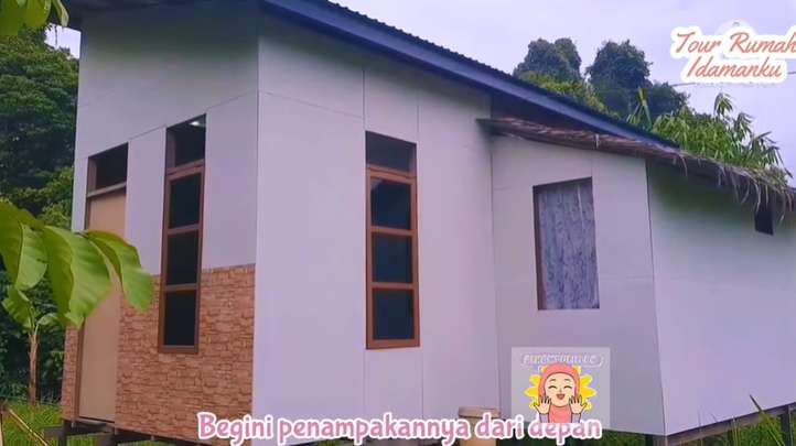 Bangun Rumah Modal Rp10 Juta, Hasilnya Keren Banget, Dalamnya Bak Hunian Ala Jepang, Ini Potretnya