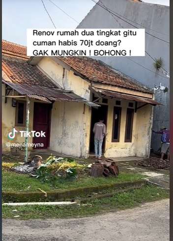 Potret Renovasi Rumah Jadul Budget Rp70 Juta, Dulu Sederhana Kini Jadi Hunian 2 Lantai Super Mewah!