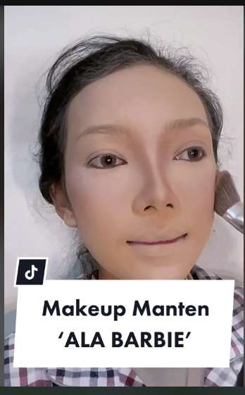 Potret Makeup Pengantin Ala Barbie, Hasilnya Bikin Pangling, Auto Cari Kontak MUA!