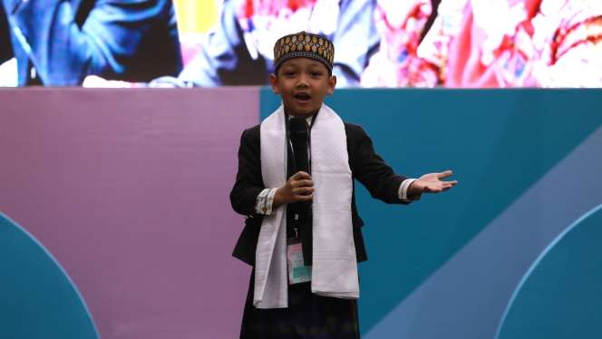 FOTO: Bakat-Bakat Istimewa Da’i Cilik di Dream Day Ramadan Fest 2023