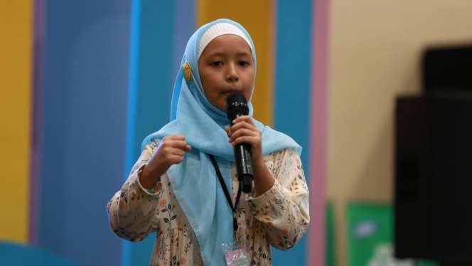FOTO: Keseruan Kompetisi Da'i Cilik Dream Day Ramadan Fest 2023