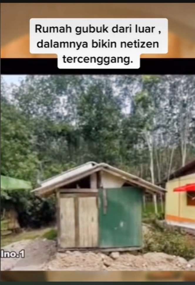 Potret Rumah Anti Sombong, Dari Luar Bak Gubuk Reyot, Lihat Isi Dalamnya Malah Bikin Meleyot, Beda Banget!