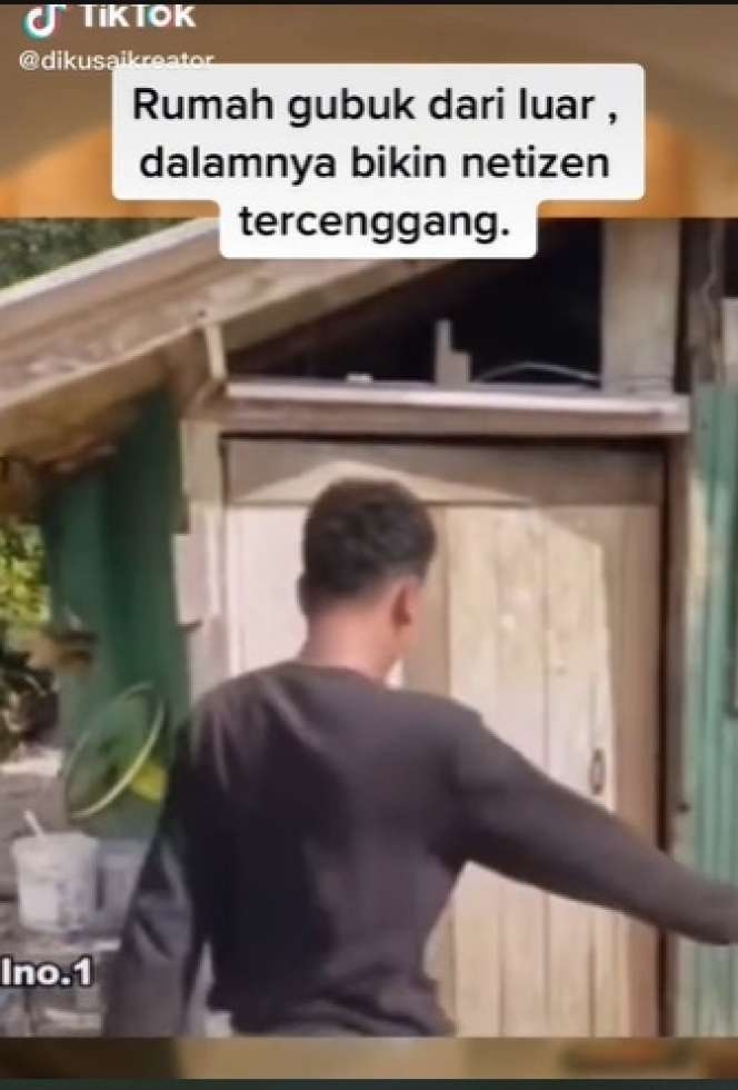 Potret Rumah Anti Sombong, Dari Luar Bak Gubuk Reyot, Lihat Isi Dalamnya Malah Bikin Meleyot, Beda Banget!