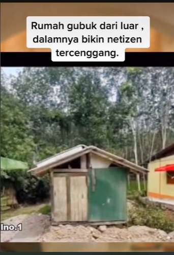Potret Rumah Anti Sombong, Dari Luar Bak Gubuk Reyot, Lihat Isi Dalamnya Malah Bikin Meleyot, Beda Banget!