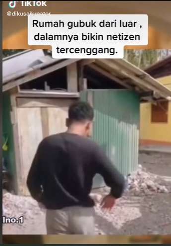 Potret Rumah Anti Sombong, Dari Luar Bak Gubuk Reyot, Lihat Isi Dalamnya Malah Bikin Meleyot, Beda Banget!