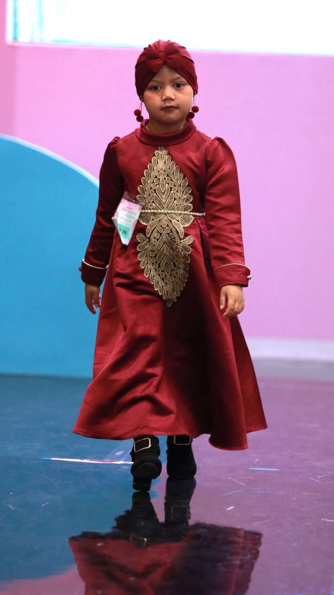 FOTO: Gemasnya Peserta Kids Muslim Fashion Competition di Dream Day Ramadan Fest 2023