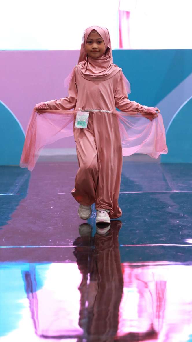 FOTO: Gemasnya Peserta Kids Muslim Fashion Competition di Dream Day Ramadan Fest 2023