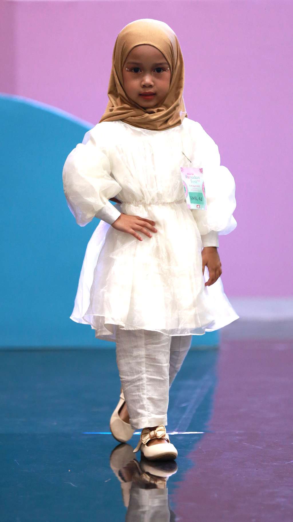 FOTO: Gemasnya Peserta Kids Muslim Fashion Competition di Dream Day Ramadan Fest 2023