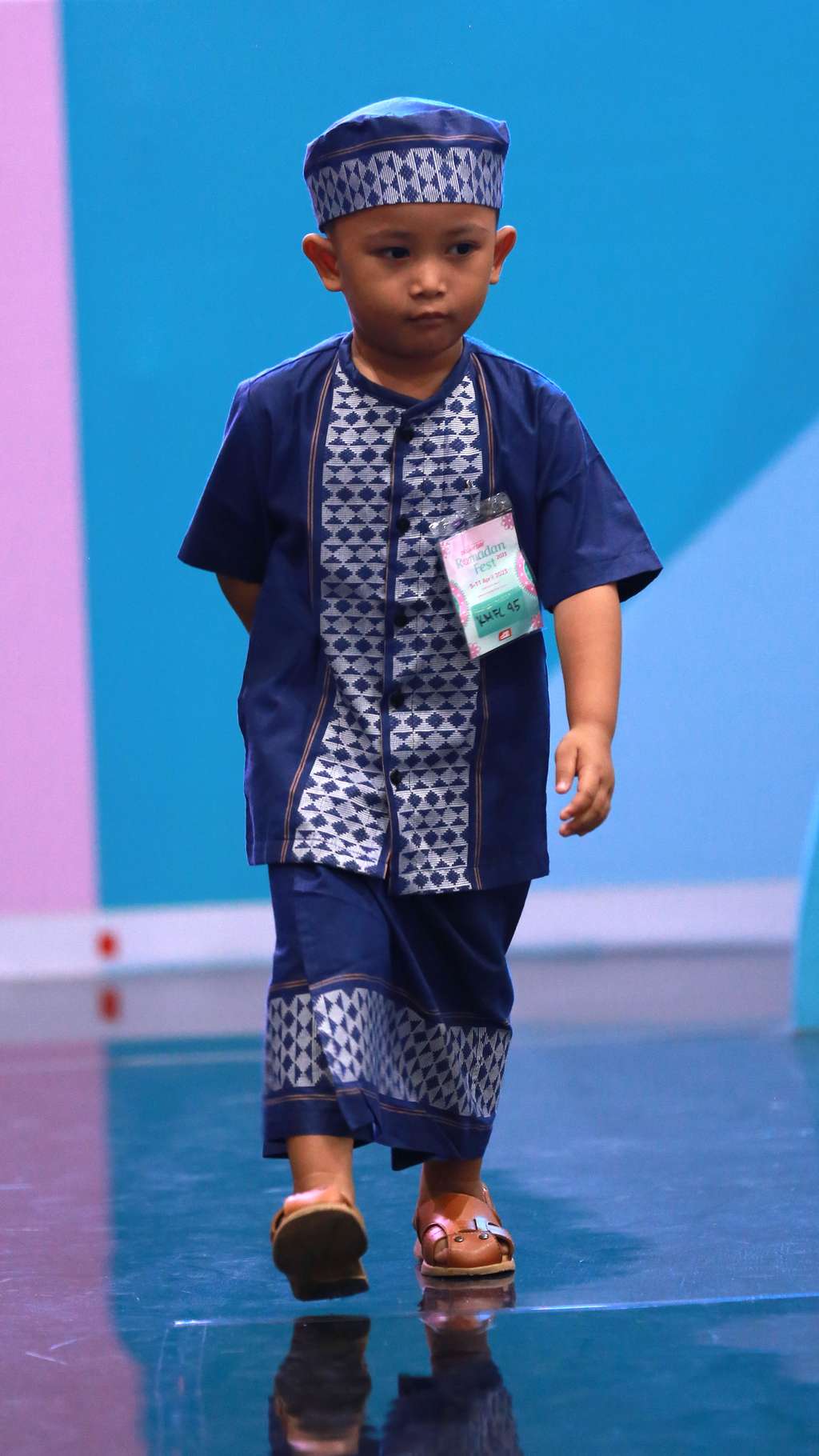 FOTO: Gemasnya Peserta Kids Muslim Fashion Competition di Dream Day Ramadan Fest 2023