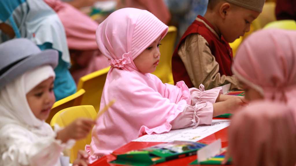 FOTO: Keseruan Coloring Competition My Jelly Wong Coco di Dream Day Ramadan Fest 2023