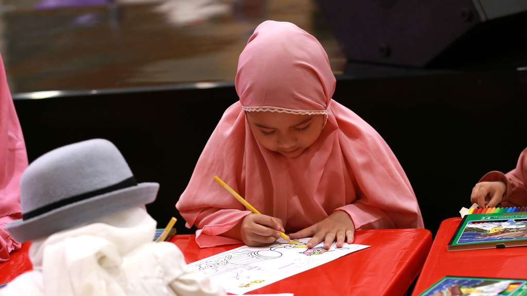 FOTO: Keseruan Coloring Competition My Jelly Wong Coco di Dream Day Ramadan Fest 2023