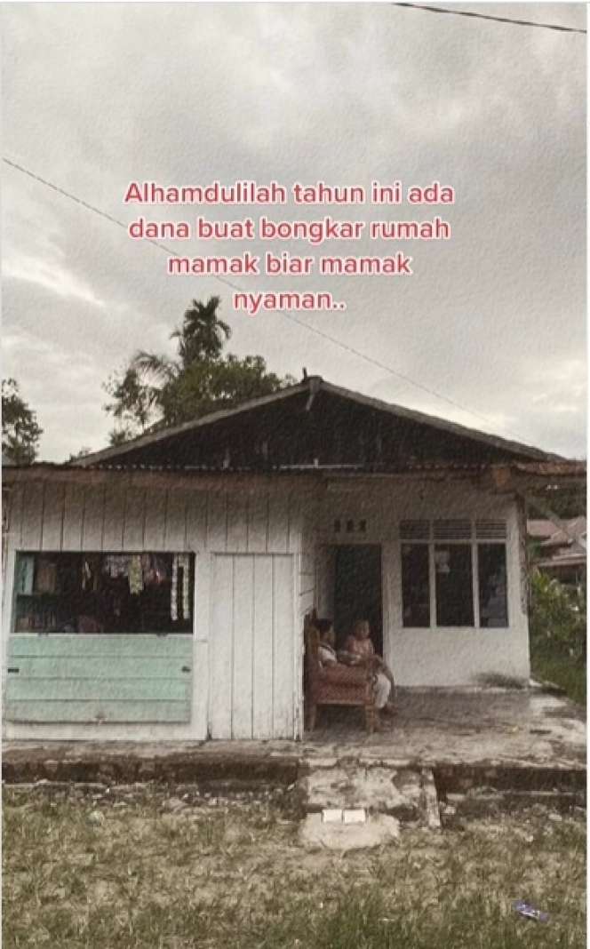 Niat Ingin Renovasi Rumah Sang Ibu, Endingnya Malah Bikin Nangis, `Ternyata Surga Lebih Indah ya Mak`