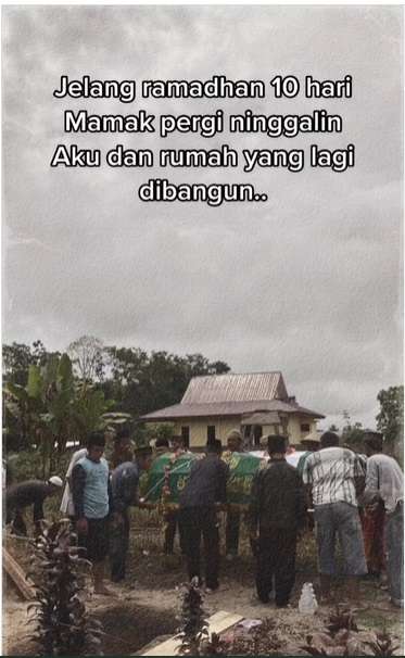 Niat Ingin Renovasi Rumah Sang Ibu, Endingnya Malah Bikin Nangis, `Ternyata Surga Lebih Indah ya Mak`