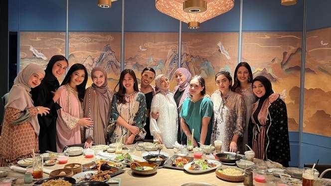 10 Gaya Artis di Acara Buka Bersama Geng Cendol, Busana Nagita Slavina Disorot, Beda Sendiri