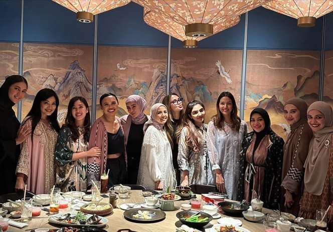 10 Gaya Artis di Acara Buka Bersama Geng Cendol, Busana Nagita Slavina Disorot, Beda Sendiri