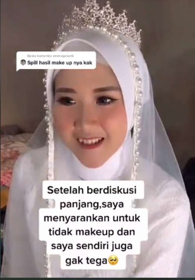Potret Makeup Pengantin Usai Alami Kecelakaan, Hasilnya Malah di Luar Dugaan, MUA Auto Panik!