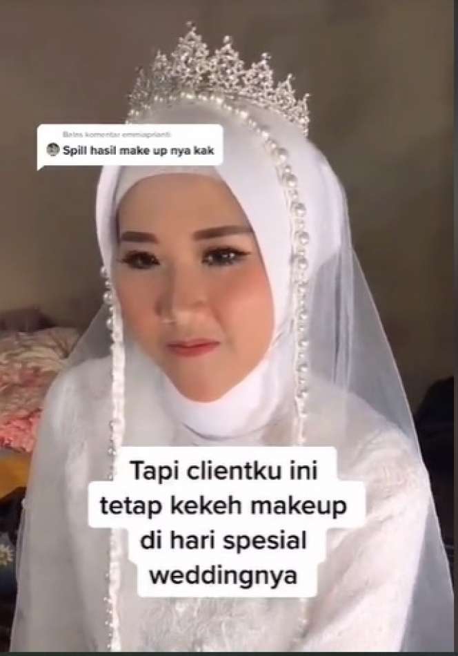 Potret Makeup Pengantin Usai Alami Kecelakaan, Hasilnya Malah di Luar Dugaan, MUA Auto Panik!