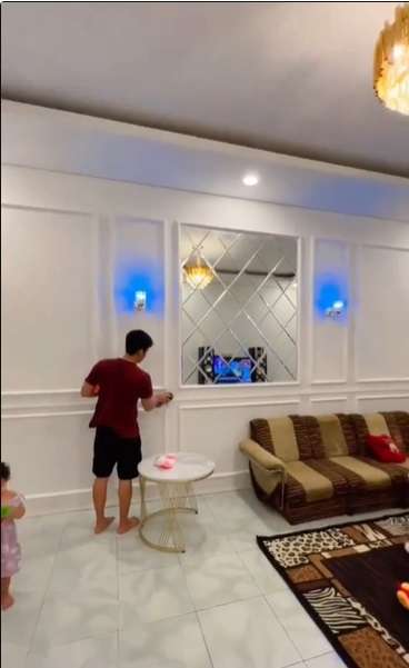 Potret Renovasi Ruang Tamu Minimalis Untuk Persiapan Lebaran, Dulu Sederhana Kini Jadi Super Mewah!