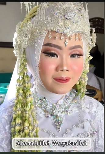 Potret Makeup Pengantin Korban Tabrak Lari, Awalnya Bikin MUA Panik, Hasilnya Malah Bikin Salfok!