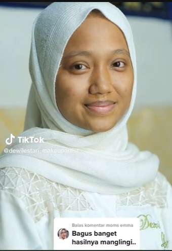 Potret Makeup Pengantin Syar`i Usai Dirias MUA, Hasilnya Bikin Pangling, Auto Banjir Pujian!