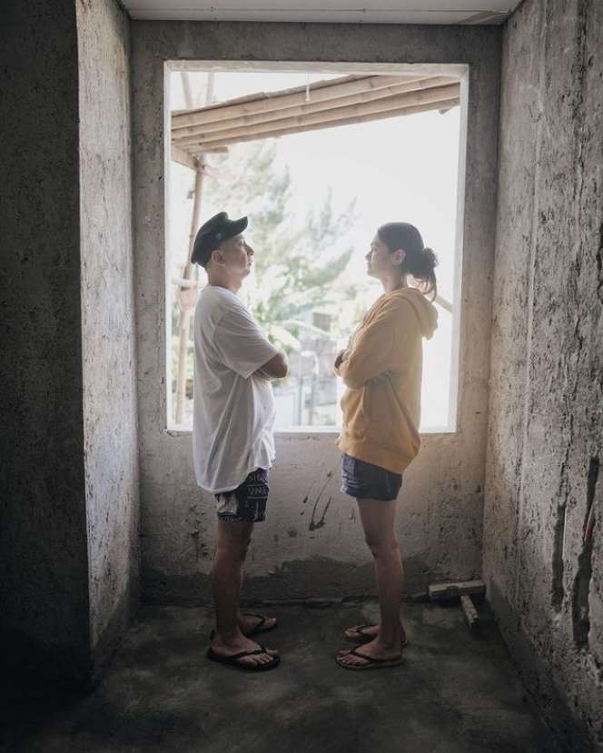 Potret Desain Unik Rumah Ringgo dan Sabai yang Baru Setengah Jadi