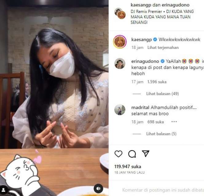Disebut Sedang Hamil, Potret Erina Gudono Kasih Kode Ini 