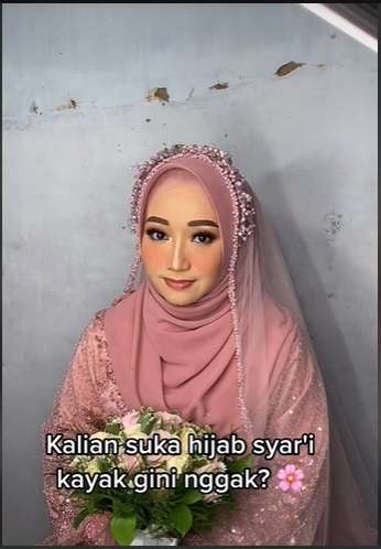 MUA Ini Jawab Tantangan Untuk Rias Pengantin Syar'i, Ternyata Begini Hasil Akhirnya…