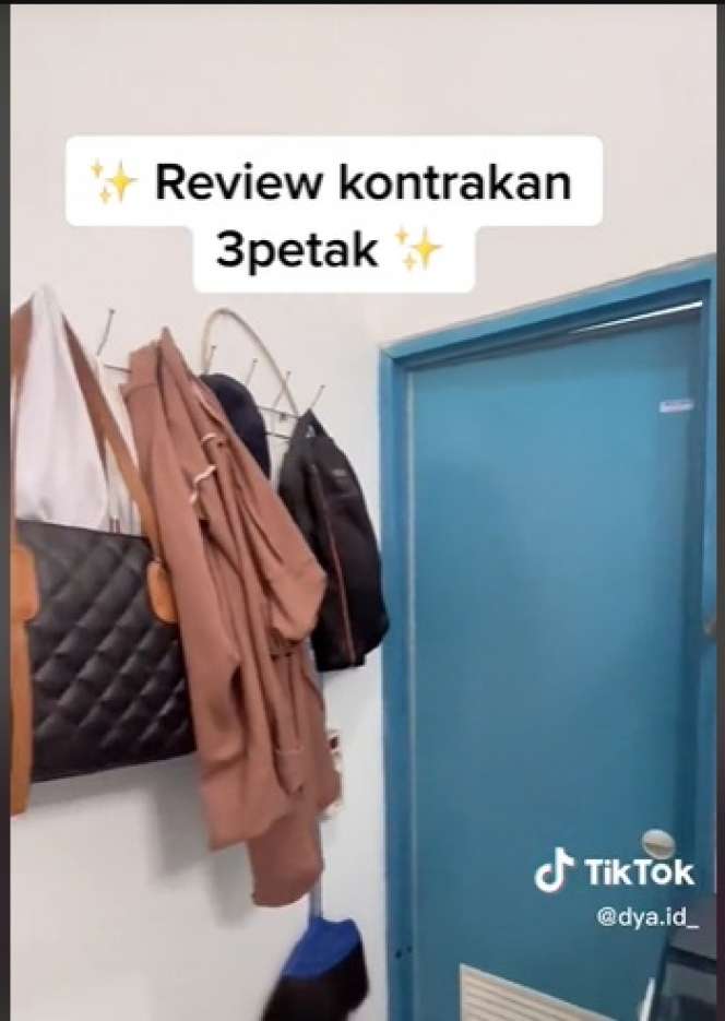 Potret Rumah Kontrakan Hanya 3 Petak, Terlihat Kecil Tapi Isi Dalamnya Super Lengkap!