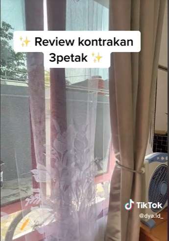 Potret Rumah Kontrakan Hanya 3 Petak, Terlihat Kecil Tapi Isi Dalamnya Super Lengkap!