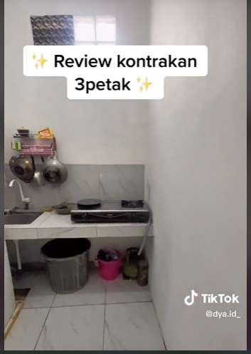 Potret Rumah Kontrakan Hanya 3 Petak, Terlihat Kecil Tapi Isi Dalamnya Super Lengkap!