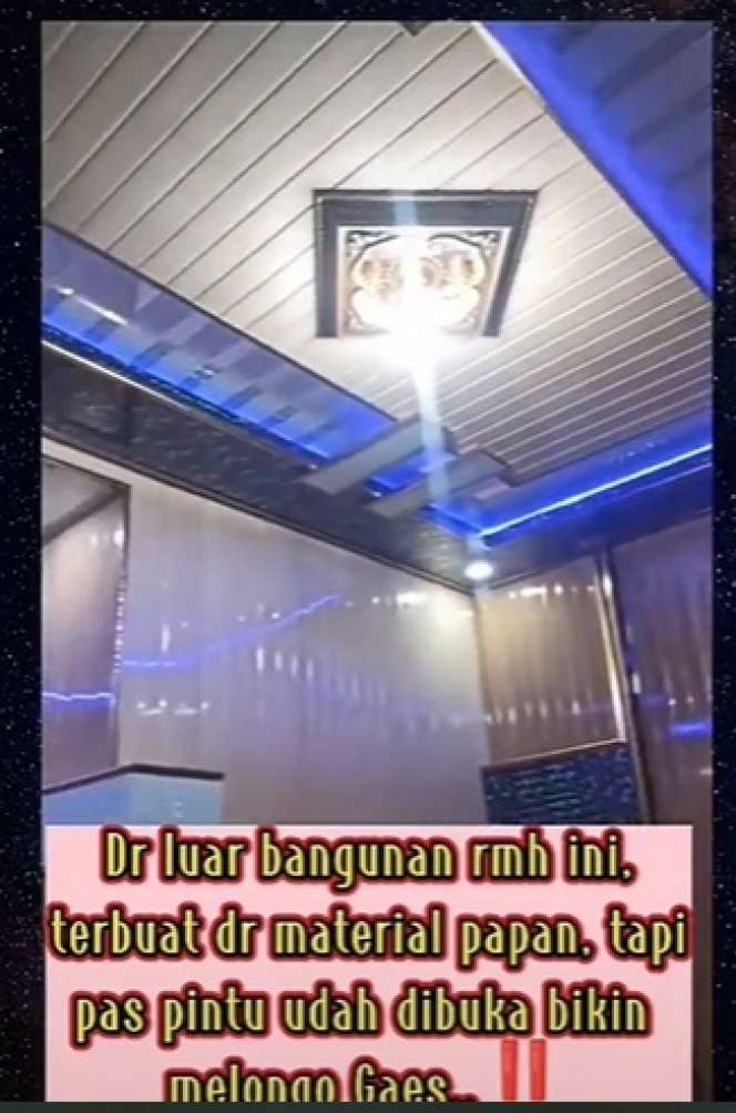 Potret Rumah Anti Sombong, Dari Luar Bak Gubuk Papan, Masuk ke Dalam Bikin Melongo, Auto Ketipu!