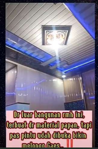 Potret Rumah Anti Sombong, Dari Luar Bak Gubuk Papan, Masuk ke Dalam Bikin Melongo, Auto Ketipu!