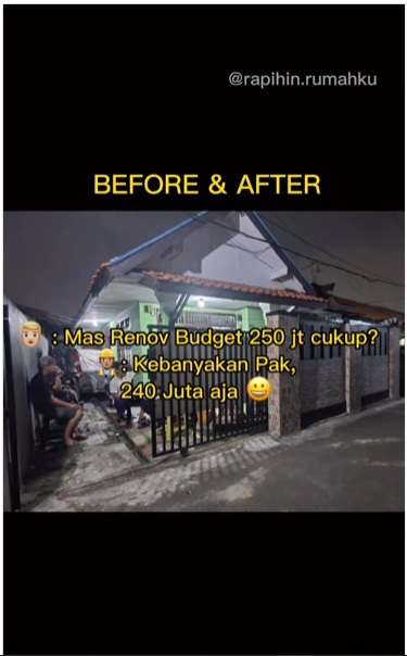 Potret Transformasi Rumah Jadul Usai Direnovasi, Hasilnya Bak Langit dan Bumi, Kini Jadi Super Estetik!