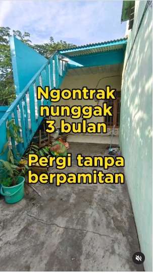 Ditinggal Penyewa dari `Neraka`, Rumah Kontrakan Jadi Jorok dan Perabotan Lenyap Dicuri, Ini 8 Potretnya