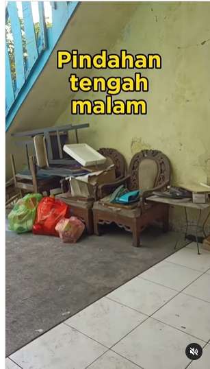 Ditinggal Penyewa dari `Neraka`, Rumah Kontrakan Jadi Jorok dan Perabotan Lenyap Dicuri, Ini 8 Potretnya