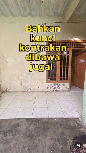 Ditinggal Penyewa dari `Neraka`, Rumah Kontrakan Jadi Jorok dan Perabotan Lenyap Dicuri, Ini 8 Potretnya