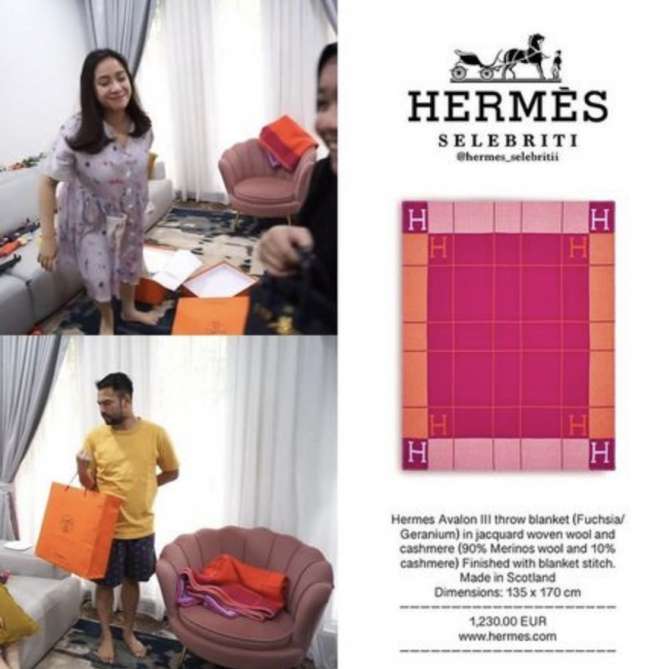 Potret Selimut Nagita Slavina yang Harganya Fantastis, Ada yang Buat Ngelap Air Mata saat Nonton Drakor 