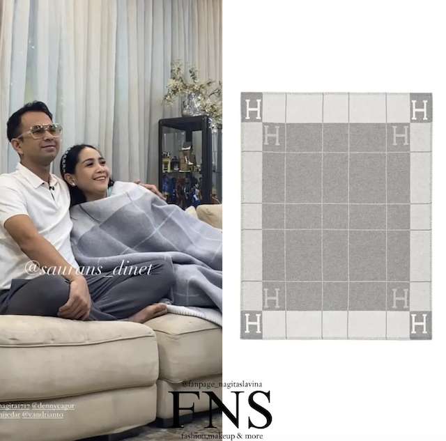 Potret Selimut Nagita Slavina yang Harganya Fantastis, Ada yang Buat Ngelap Air Mata saat Nonton Drakor 