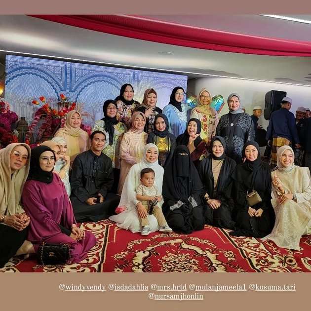 10 Potret Ultah Istri Haji Isam `Crazy Rich Kalimantan`, Dihadiri Mulan Jameela Hingga Abidzar