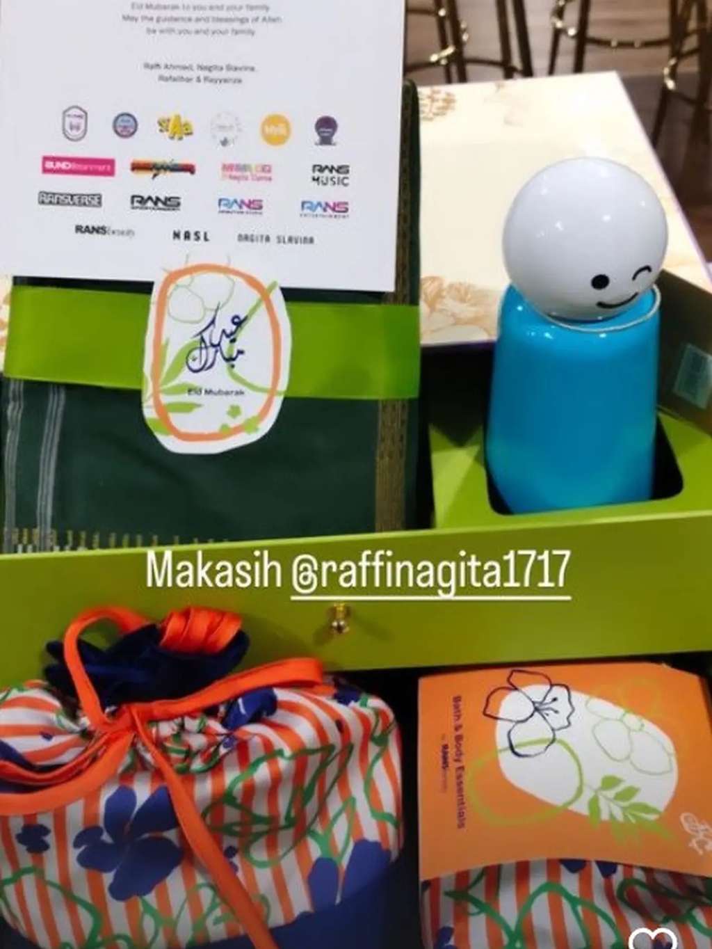 10 Potret Isi Hampers Lebaran Artis Indonesia, Raffi-Nagita Paling Mewah, Bikin Pengen Punya!