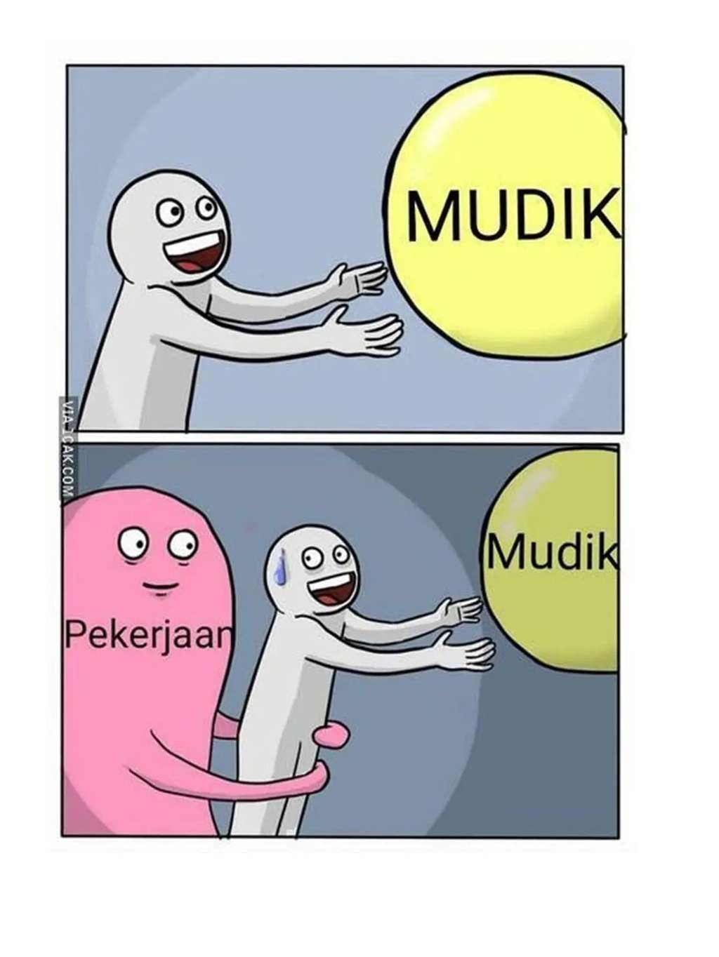 13 Meme Kocak Tentang Mudik Lebaran Ini Bikin Terpingkal-Pingkal, Auto Rindu Kampung!