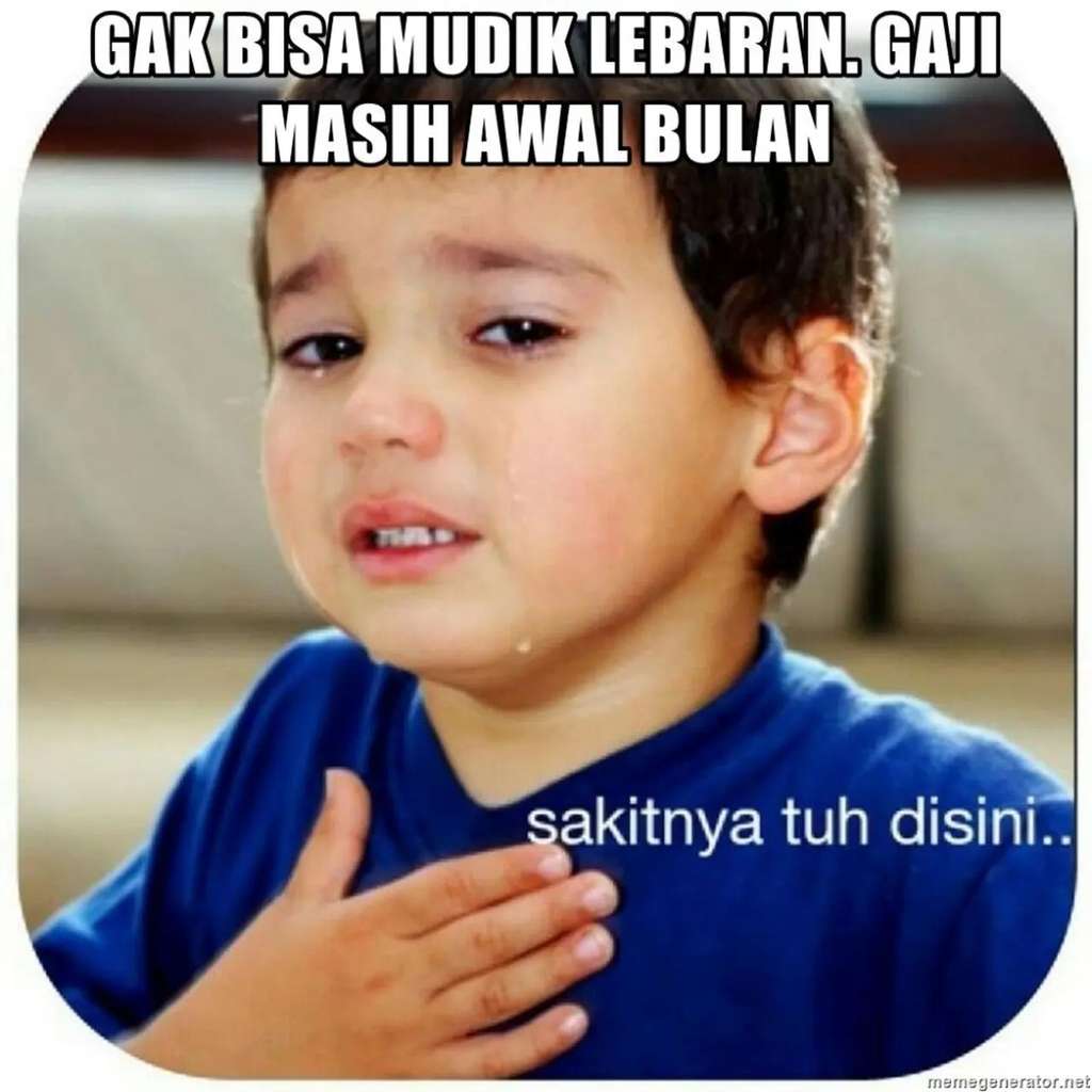 13 Meme Kocak Tentang Mudik Lebaran Ini Bikin Terpingkal-Pingkal, Auto Rindu Kampung!