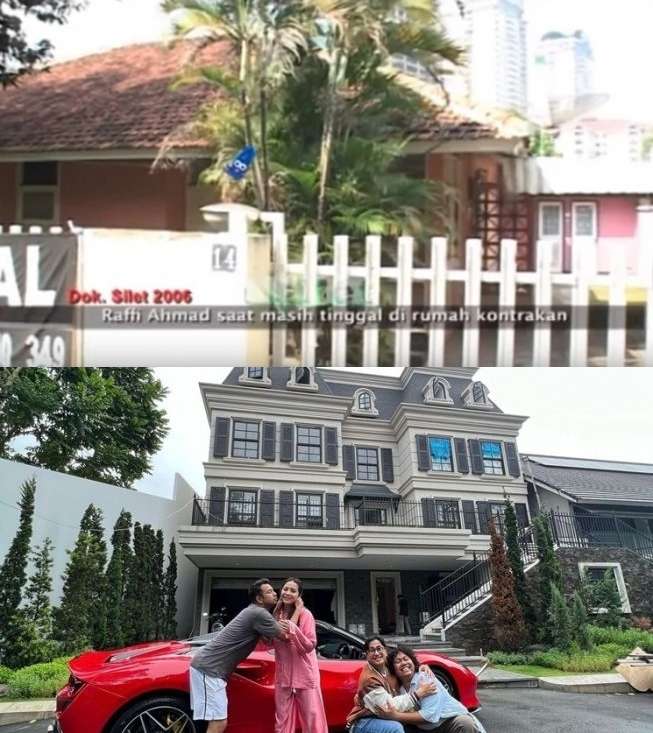 12 Potret Rumah Artis Sebelum VS Sesudah Sukses, Natasha Wilona dari Gubuk Kayu, Kini Jadi Istana Megah!