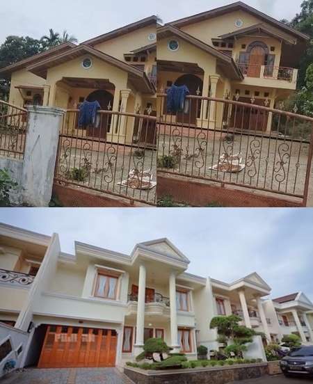 12 Potret Rumah Artis Sebelum VS Sesudah Sukses, Natasha Wilona dari Gubuk Kayu, Kini Jadi Istana Megah!