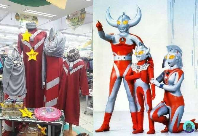 Potret Baju Lebaran Paling Nyeleneh, Modelnya Bikin Ngakak Parah!